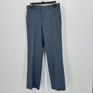 Vtg Levis Action Slacks Pants Mens 31 Blue‎ Straight Leg Cowboy Western Grunge